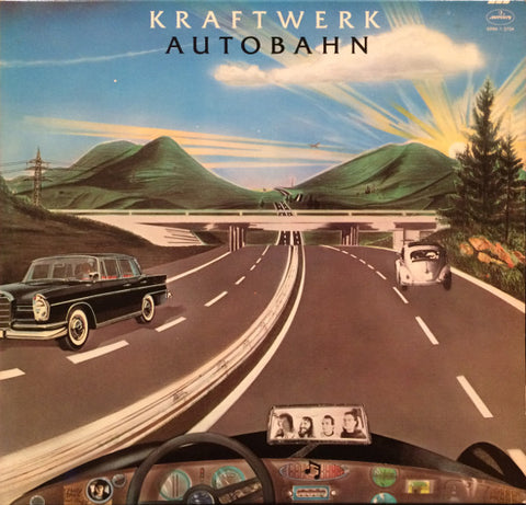Kraftwerk - Autobahn - VG+ LP Record 1974 Mercury USA Vinyl - Rock / Electronic / Experimental