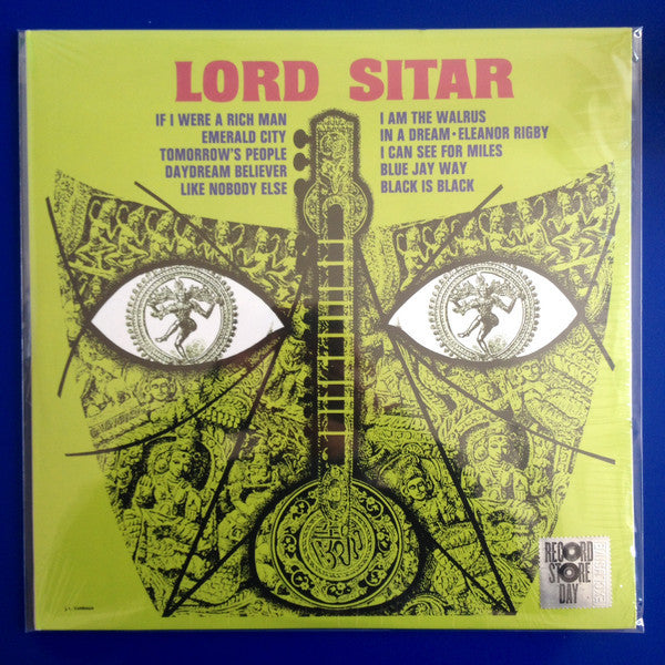Lord Sitar - Lord Sitar - New Lp Record 2015 Record Store Day 180 Gram Green Vinyl - Psychedelic Rock - Shuga Records