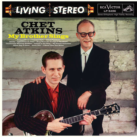 Chet Atkins – My Brother Sings (1959) - New LP Record Store Day 2015 RCA Sundazed USA 180 gram Vinyl - Country