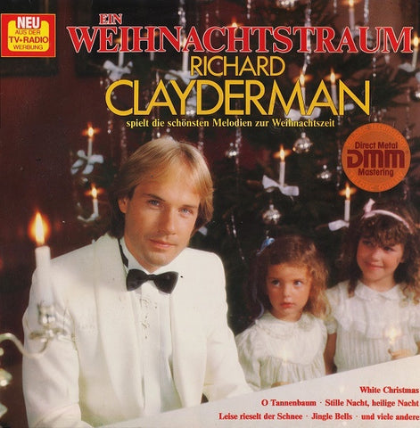 Richard Clayderman – Ein Weihnachtstraum - Mint- LP Record 1982 Teldec Delphine Germany Vinyl - Holiday / Christmas