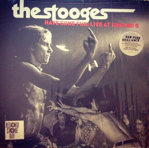 The Stooges - Have Some Fun: Live at Ungano's - New LP Record Store Day 2015 Elektra Rhino Black & White Splatter vinyl & Poster - Hard Rock / Garage Rock