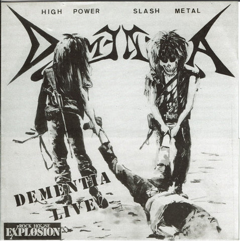 Dementia – Dementia Live! - Mint- 8" EP Record 1985 Explosion Japan Flexi-disc Vinyl - Thrash / Speed Metal
