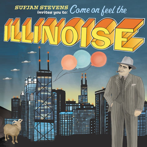 Sufjan Stevens ‎– Come on Feel The Illinoise (2005) - VG+ 2 LP Record 2015 USA Vinyl & Insert - Indie Rock / Folk Rock