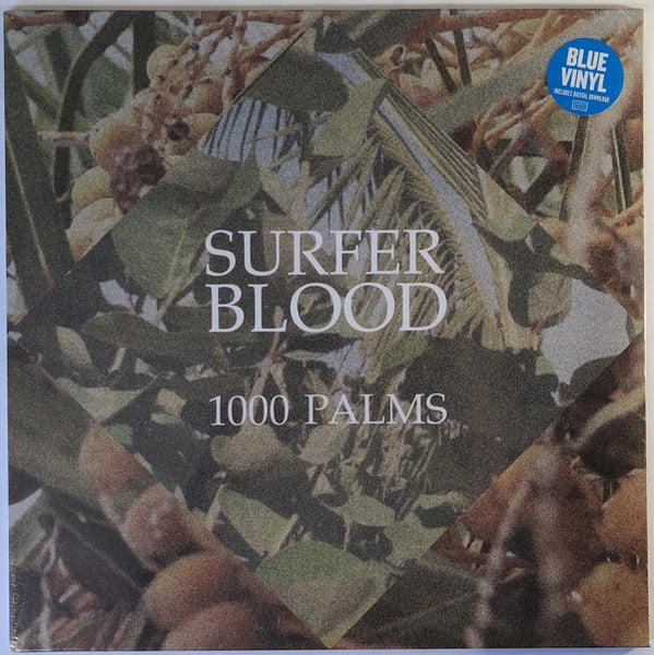 Surfer Blood - 1000 Palms - New LP Record 2015 Joyful Noise USA Sky Blue Vinyl & Download - Indie Rock - Shuga Records