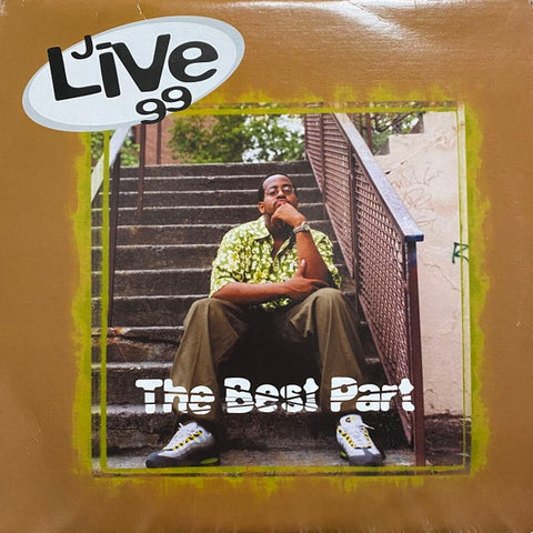 J-Live – The Best Part - VG 2 LP Record 1999 Self Released Vinyl - Hip Hop