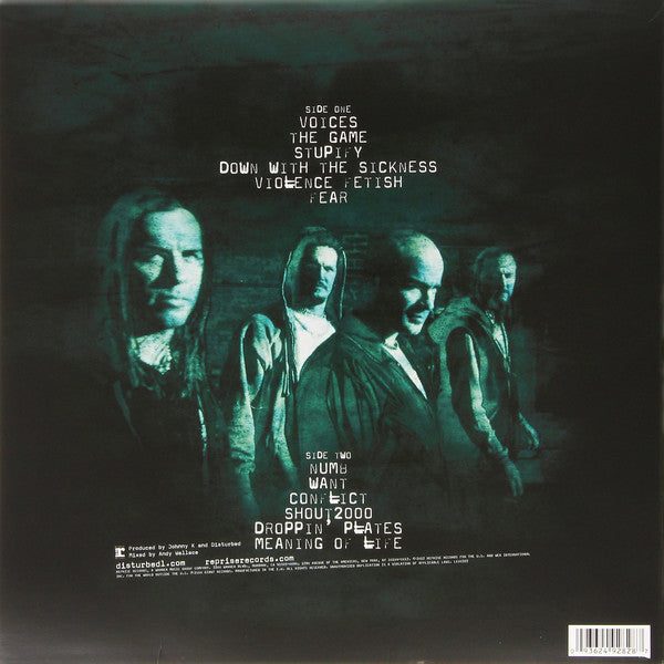 Disturbed - The Sickness (2000) - New LP Record 2015 Repise Europe Vinyl - Nu Metal / Alternative Rock