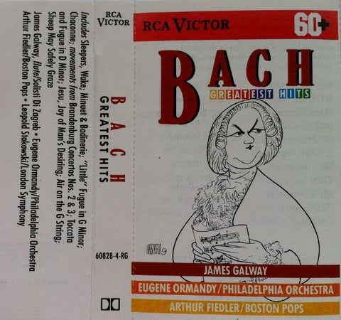 Bach – Bach Greatest Hits - New Cassette 1981 RCA Victor Tape - Classical / Baroque