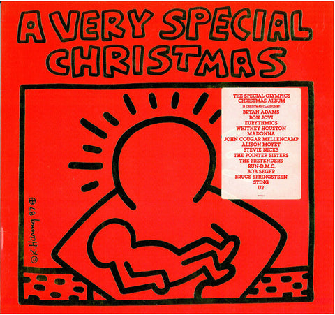 RUN-DMC / Bon Jovi / Sting / Stevie Nicks / U2 / Madonna / Bruce Springsteen & More - A Very Special Christmas - VG+ LP Record 1987 A&M USA Vinyl - Holiday / Pop /Soul