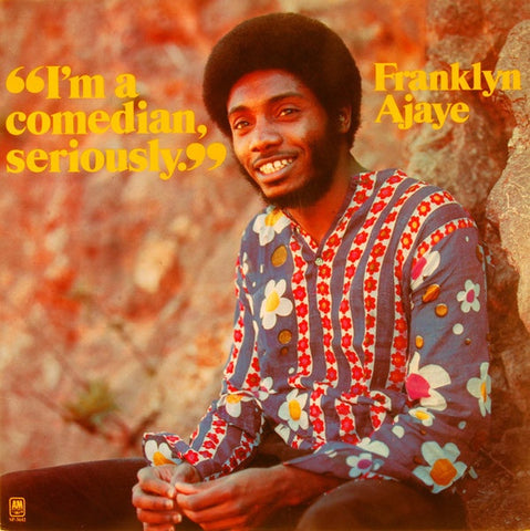 Franklyn Ajaye – I'm A Comedian, Seriously - Mint- LP Record 1974 A&M USA Promo Vinyl - Comedy