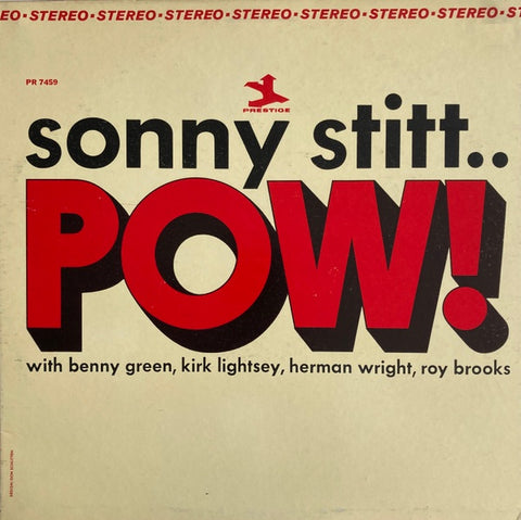 Sonny Stitt – Pow! (1966) - New (opened to verify pressing) LP Record 1972 Prestige USA Stereo Vinyl - Jazz / Bop / Modal