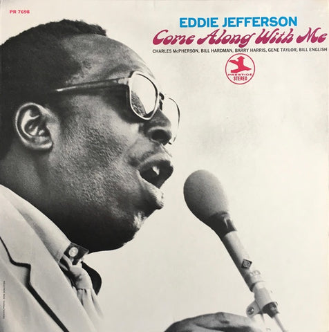 Eddie Jefferson – Come Along With Me - VG- (low grade) LP Record 1969 Prestige USA Vinyl - Jazz / Bop