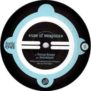 Use Of Weapons – Vicious Enemy / Switchblade - New 12" Single 2001 UK Droppin' Science Vinyl - Drum n Bass / Downtempo