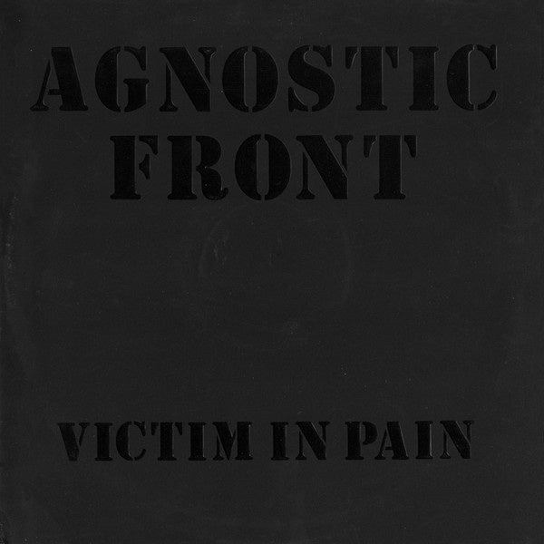 Agnostic Front – Victim In Pain (1984) - VG+ LP Record 1986 Combat Core USA Vinyl & Inner - Punk / Hardcore