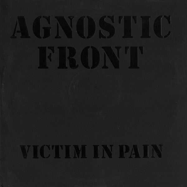 Agnostic Front – Victim In Pain (1984) - VG+ LP Record 1986 Combat Core USA Vinyl & Inner - Punk / Hardcore - Shuga Records