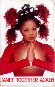 Janet Jackson – Together Again-Used Cassette Single 1997 Virgin Tape- Pop/Electronic