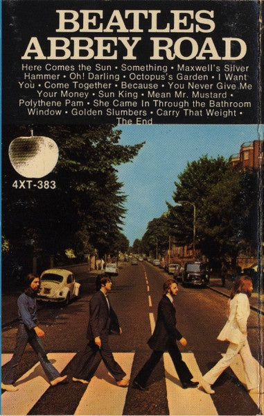 The Beatles – Abbey Road - Used Cassette 1969 Apple Tape - Classic
