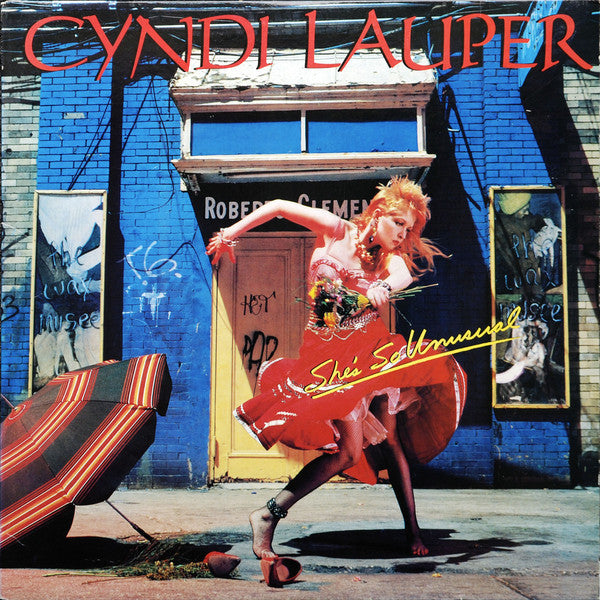 Cyndi Lauper - She's So Unusual - VG+ LP Record 1983 Portrait USA Vinyl - Pop Rock / Synth-pop - Shuga Records