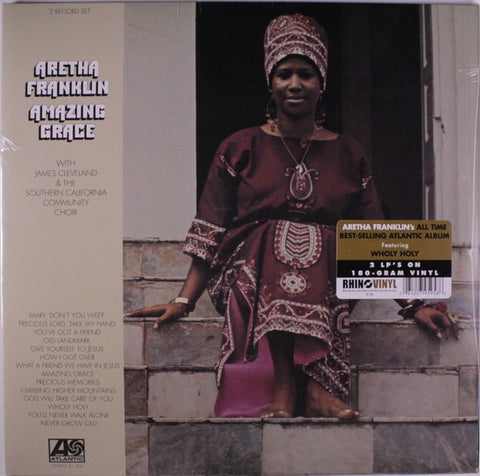 Aretha Franklin ‎– Amazing Grace (1972) - Mint- 2 LP Record 2014 Atlantic 180 gram Vinyl - Soul / Gospel