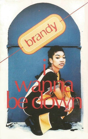 Brandy– I Wanna Be Down - Used Cassette Single 1994 Atlantic Tape- Hip Hop
