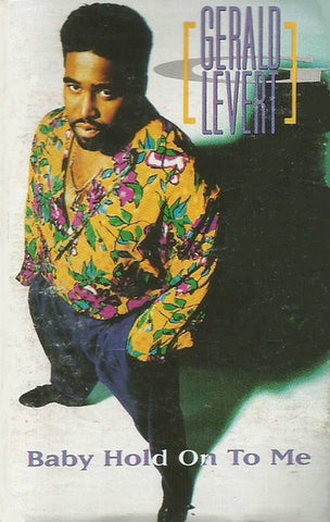 Gerald Levert – Baby Hold On To Me - Used Cassette Single 1991 EastWest Tape- Funk/Soul