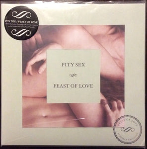 Pity Sex – Feast Of Love (2013) - New LP Record 2015 Run For Cover Europe Green Translucent With Pink Splatter Vinyl, 7" Flexi & Download - Shoegaze / Lo-Fi / Emo