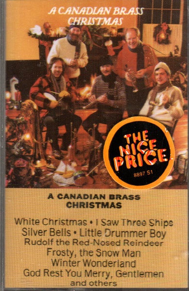 The Canadian Brass – A Canadian Brass Christmas - Used Cassette 1985 CBS Tape - Classical/Holiday