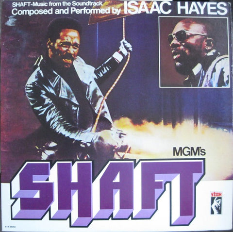 Isaac Hayes ‎– Shaft (1971) - VG+ 2 LP Record 1987 Stax USA Vinyl - Soundtrack / Funk