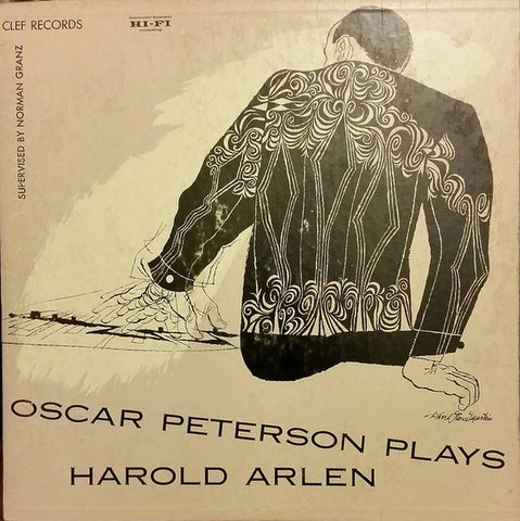 The Oscar Peterson Trio – Oscar Peterson Plays Harold Arlen - Mint- LP Record 1955 Clef USA Original Mono Vinyl - Jazz