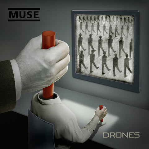 Muse - Drones - New 2 LP Record 2015 Warner Europe Import 180 gram Vinyl & Download - Alternative Rock