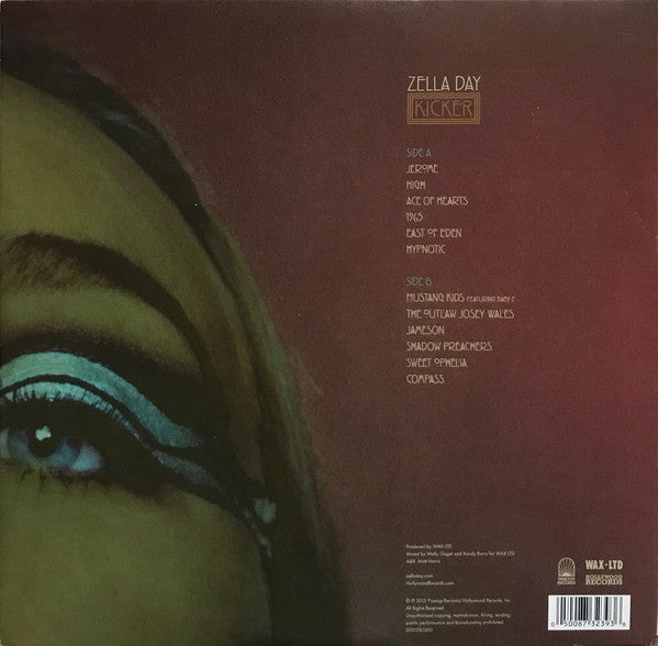 Zella Day ‎– Kicker - Mint- LP Record 2015 Hollywood USA Vinyl - Pop Rock / Indie Pop - Shuga Records