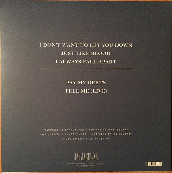 Sharon Van Etten ‎– I Don't Want To Let You Down EP - New EP Record 2015 Jagjaguwar Vinyl & Download - Rock - Shuga Records