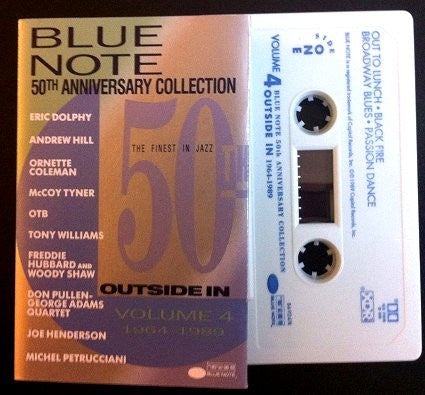 Various – Blue Note 50th Anniversary Collection Volume 4 1964-1989 - Outside In - Used Cassette 1989 Blue Note Tape - Jazz
