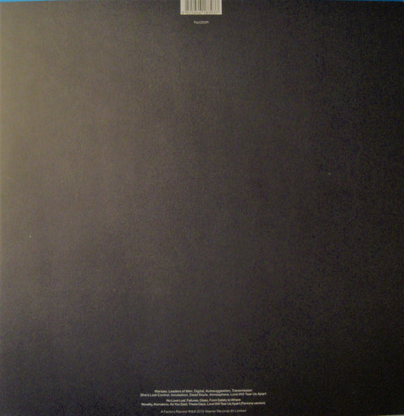 Joy Division - Substance (1988) - Mint- 2 LP Record 2015 Factory Rhino 180 gram Vinyl - New Wave / Post-Punk - Shuga Records