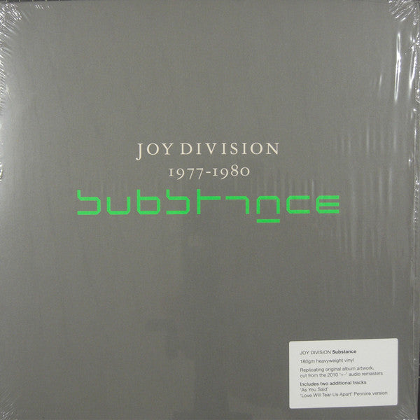 Joy Division - Substance (1988) - Mint- 2 LP Record 2015 Factory Rhino 180 gram Vinyl - New Wave / Post-Punk - Shuga Records