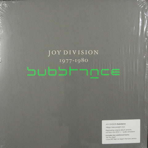 Joy Division ‎– Substance (1988) - New 2 LP Record 2015 Factory 180 gram Vinyl - New Wave / Post-Punk