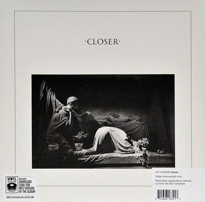 Joy Division ‎– Closer (1980) - Mint- LP Record 2015 Factory Rhino 180 gram Vinyl - Rock / New Wave / Post-Punk - Shuga Records