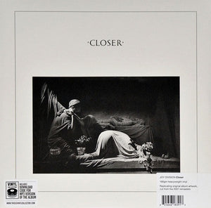 Joy Division ‎– Closer (1980) - Mint- LP Record 2015 Factory Rhino 180 gram Vinyl - Rock / New Wave / Post-Punk