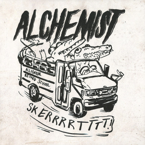 The Alchemist - Retarded Alligator Beats - New Vinyl Record 2015 Instrumental / Beats plus a feature from Action Bronson