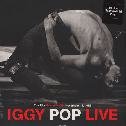 Iggy Pop - Live at the Ritz New York City - New Vinyl Record 2015 - DOL Europe 2-LP 180gram Pressing
