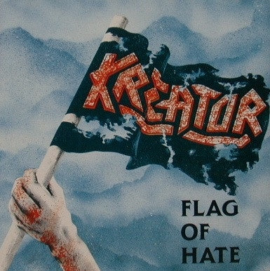Kreator – Flag Of Hate - VG+ LP Record 1986 Combat USA Vinyl - Thrash