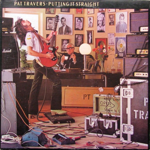 Pat Travers – Putting It Straight - Mint- LP Record 1977 Polydor USA Vinyl - Rock / Hard Rock