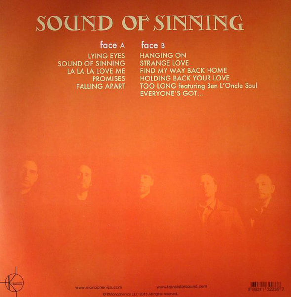 Monophonics ‎– Sound Of Sinning - New Lp Record 2015 Transistor Sound Vinyl -  Funk / Psychedelic / Soul