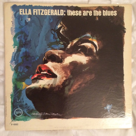 Ella Fitzgerald – These Are The Blues - VG+ LP Record 1964 Verve USA Mono Vinyl - Jazz