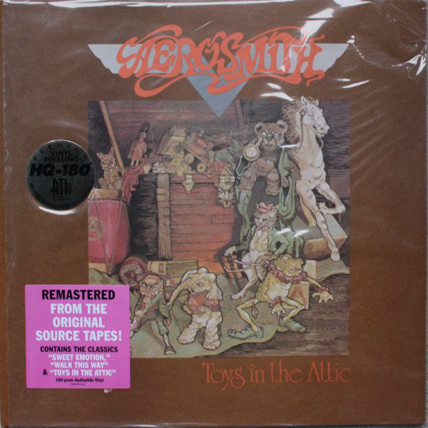 Aerosmith ‎– Toys In The Attic (1975) - New Lp Record 2013 Columbia USA 180 gram Vinyl - Classic Rock - Shuga Records