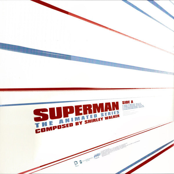 Shirley Walker ‎– Superman The Animated Series - New Lp Record 2016 Mondo USA Di-Cut Colored Vinyl - Soundtrack