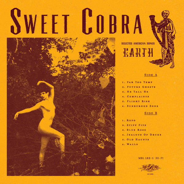 Sweet Cobra - Earth LP - Mint- LP Record 2015 Magic Bullet USA Gold Translucent Vinyl - Chicago Heavy Rock / Hardcore / Stoner - Shuga Records