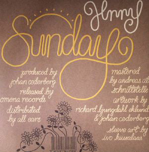 HNNY ‎– Sunday - New 2 LP Record 2015 Omena Sweden Import 180 gram Vinyl - Electronic / House / Downtempo / Nu-Disco - Shuga Records
