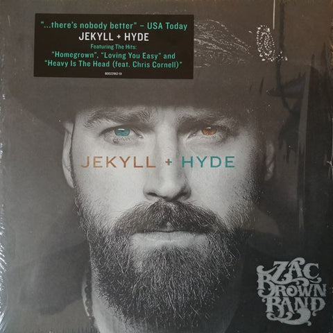 Zac Brown Band – Jekyll + Hyde - Mint- 2 LP Record 2015 Republic Vinyl - Country Rock