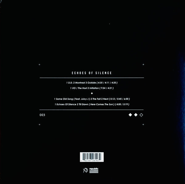 The Weeknd - Echoes of Silence (2011) - New 2 LP Record 2015 USA Republic USA Vinyl - R&B / Hip Hop - Shuga Records