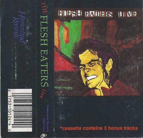 The Flesh Eaters – Live - Used Cassette 1988 Homestead Tape - Alternative Rock / Punk